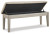 Ashley Parellen Beige Gray 48" Bench