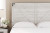 Ashley Shawburn Whitewash Queen Crossbuck Panel Headboard