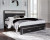 Ashley Kaydell Black King Upholstered Panel Storage Bed