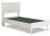 Ashley Aprilyn White Twin Panel Bed