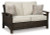 Ashley Paradise Trail Medium Brown Loveseat with Cushion