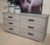 Ashley Shawburn Whitewash Charcoal Gray Dresser