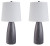 Ashley Shavontae Gray Table Lamp (Set of 2)