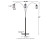 Ashley Maovesa Bronze Floor Lamp