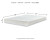 Ashley Chime 8 Inch Memory Foam White Twin Mattress in a Box