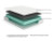 Ashley Chime 8 Inch Memory Foam White Queen Mattress in a Box