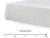 Ashley Chime 12 Inch Memory Foam White California King Mattress in a Box