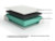 Ashley Chime 12 Inch Memory Foam White California King Mattress in a Box