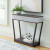 Ashley Sethlen Gray Black Console Sofa Table