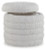 Ashley Duntler Ivory Storage Ottoman