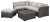 Ashley Cherry Point Gray 4-piece Outdoor Sectional Set (Set of 4)