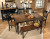 Ashley Owingsville Black Brown Dining Bench