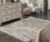 Ashley Gizela Ivory Beige Gray 7'10" x 10' Rug