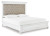 Benchcraft Kanwyn Whitewash King Panel Bed