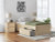 Ashley Onita White Twin Platform Bed with 1 Side Storage