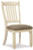 Ashley Bolanburg Two-tone Rake-Back Dining Chairs (Set of 2)