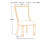 Ashley Bolanburg Two-tone Rake-Back Dining Chairs (Set of 2)