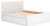 Ashley Onita White Queen Panel Platform Bed with 2 Side Storage