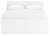 Ashley Onita White Queen Panel Platform Bed with 2 Side Storage