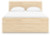 Ashley Onita White Queen Panel Platform Bed with 1 Side Storage