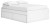Ashley Onita White Full Platform Bed with 2 Side Storage