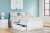 Ashley Onita White Full Platform Bed with 2 Side Storage