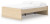 Ashley Onita White Full Platform Bed with 1 Side Storage