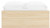 Ashley Onita White Full Platform Bed with 1 Side Storage