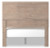 Ashley Senniberg Light Brown White Full Panel Bed