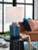 Ashley Gierburg Teal Table Lamp