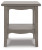 Ashley Charina Antique Gray End Table