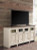 Ashley Bolanburg White Weathered Gray 74" TV Stand