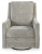 Ashley Kambria Ash Swivel Glider Accent Chair