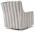 Ashley Kambria Fog Swivel Glider Accent Chair