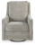 Ashley Kambria Frost Swivel Glider Accent Chair