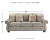 Ashley Olsberg Steel Sofa