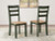 Ashley Gesthaven Natural Green Dining Chair (Set of 2)