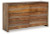 Ashley Dressonni Brown Dresser