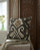 Ashley Kaidney Ivory Gray Gold Pillow