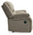 Ashley Draycoll Pewter Reclining Loveseat with Console