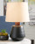 Ashley Ancel Black Brown Table Lamp