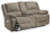 Ashley Draycoll Slate Power Reclining Loveseat with Console