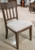 Ashley Veramond Gray Dark Brown Dining Chair (Set of 2) D694-02