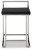 Ashley Madanere Black Chrome Finish Counter Height Bar Stool (Set of 2)