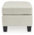 Ashley Genoa Coconut Ottoman 4770414C