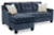 Benchcraft Amity Bay Ink Sofa Chaise