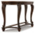 Ashley Norcastle Dark Brown Sofa/Console Table