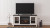 Ashley Dorrinson Two-tone 60" TV Stand with Electric Fireplace