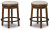 Ashley Valebeck Brown Black Counter Height Stool