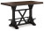 Ashley Valebeck White Brown Counter Height Dining Table